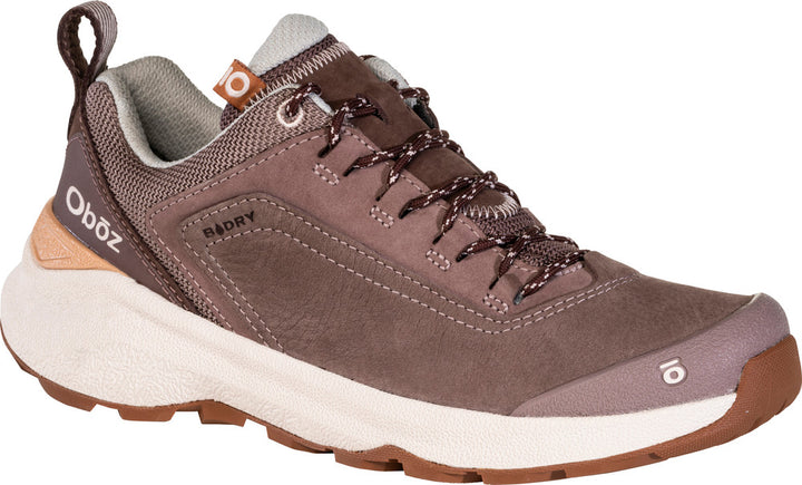 oboz cottonwood low waterproof women's | fig