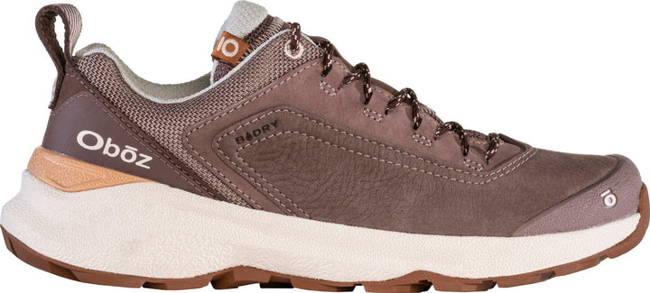oboz cottonwood low waterproof women's | fig