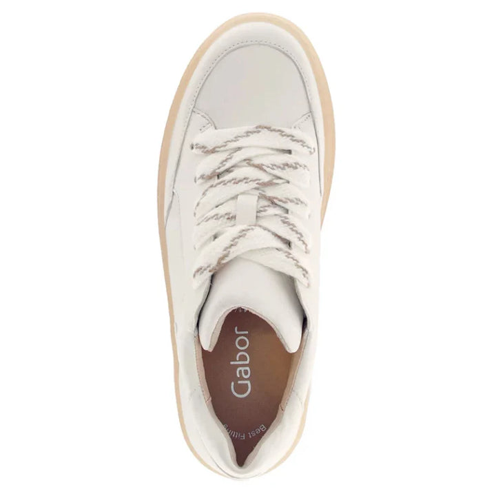 gabor street sneaker women's | cream