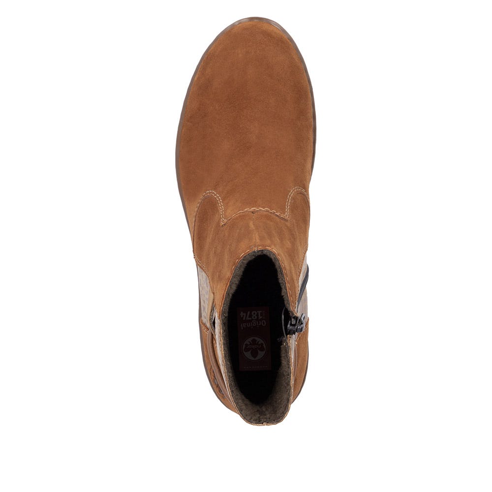 rieker prisca women's | noccia/fango-bronze/mandel