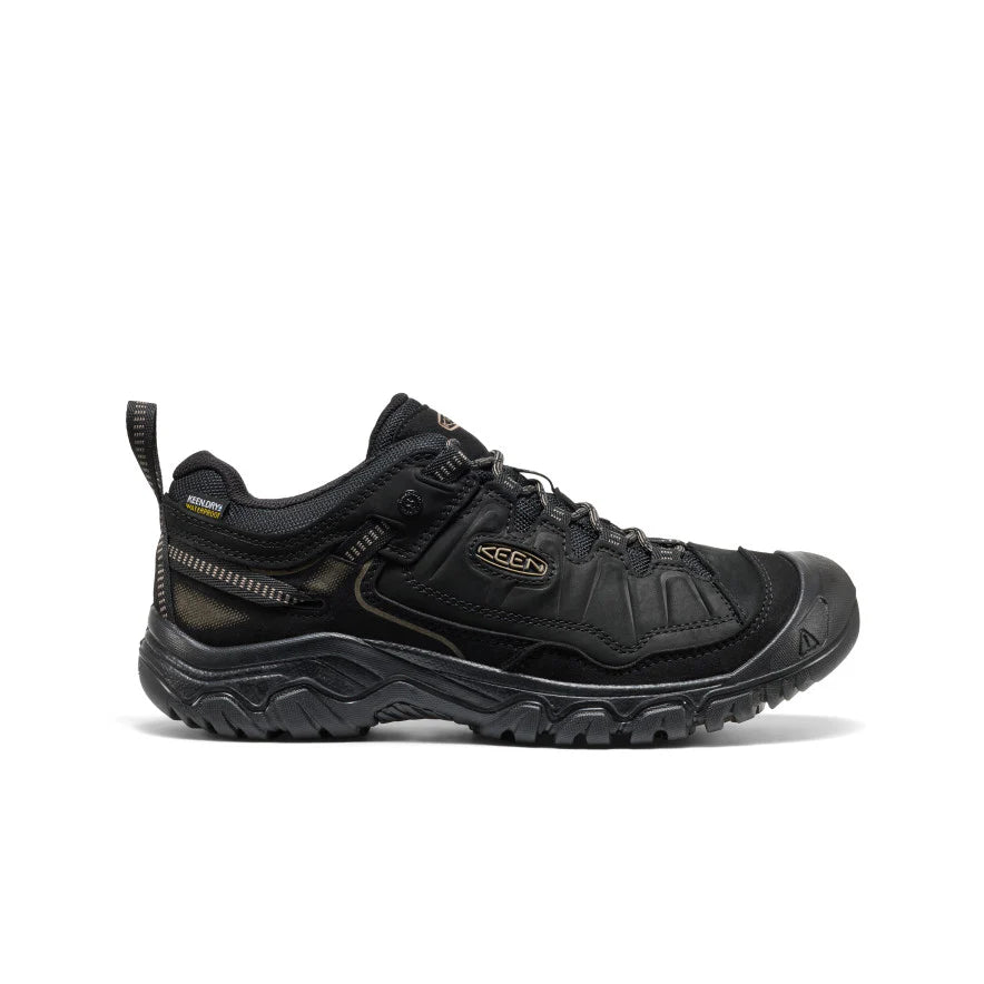 keen men's targhee iv waterproof men's | triple black
