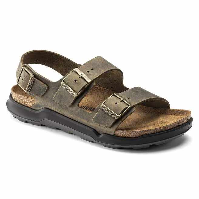 birkenstock milano crosstown men's | faded khaki