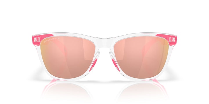 oakley frogskins neon pop collection sunglasses | clear