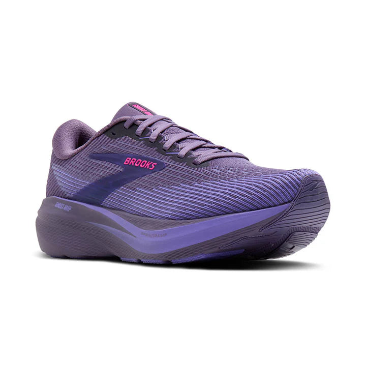 brooks ghost amp women's | purple purple fuchsia