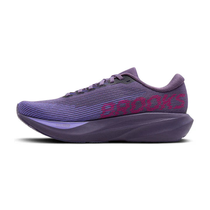brooks ghost amp women's | purple purple fuchsia