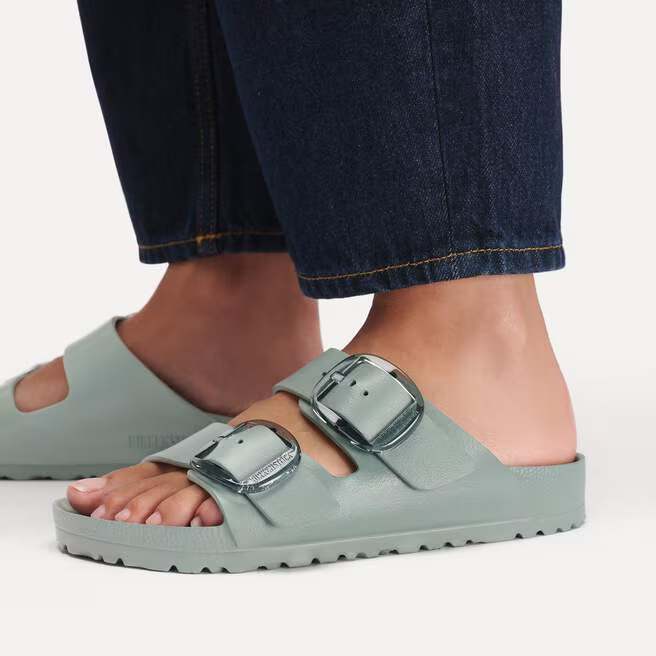 birkenstock arizona big buckle women's | pure sage