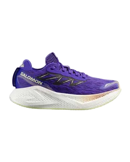 salomon aero glide 4 women's | deep blue / white / butterfly