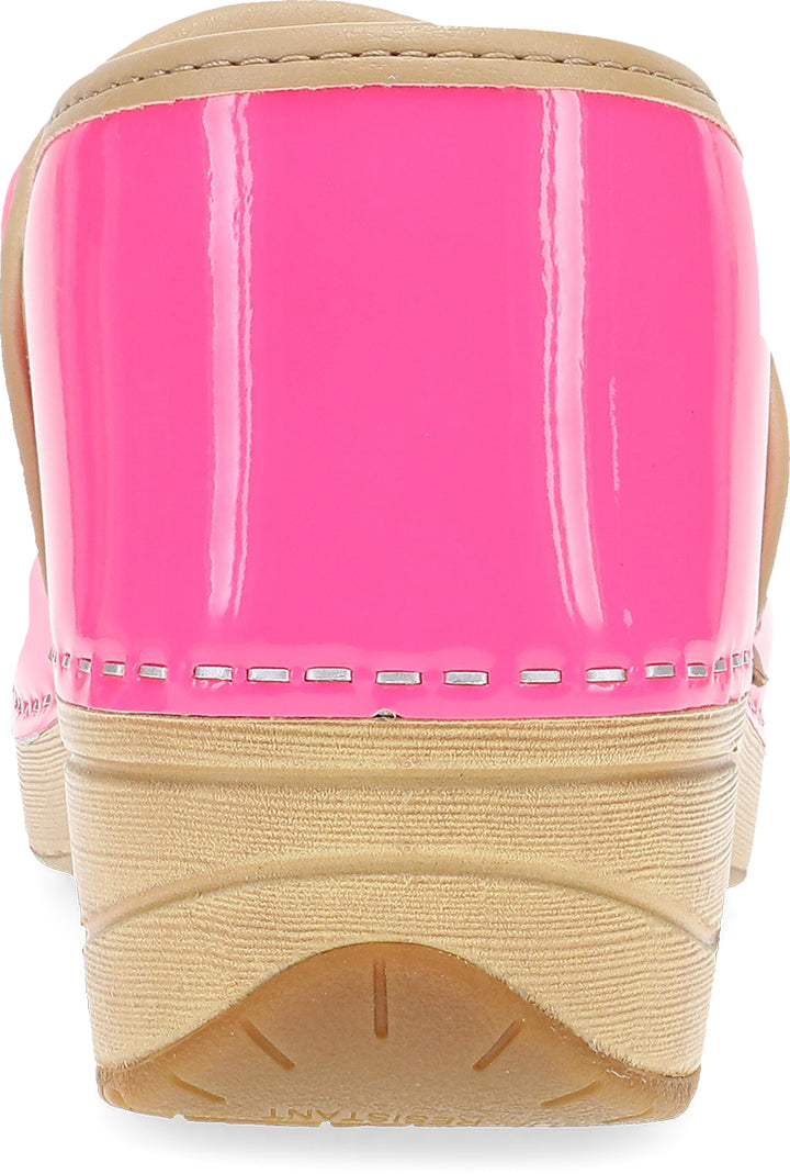 dansko xp 2.0 women's | pink neon patent