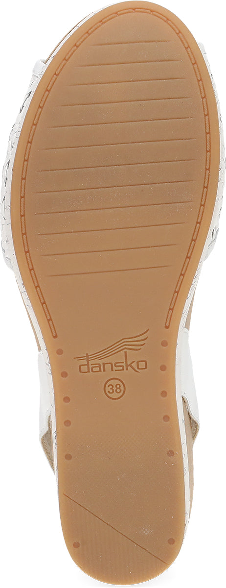 dansko stella women's | white woven