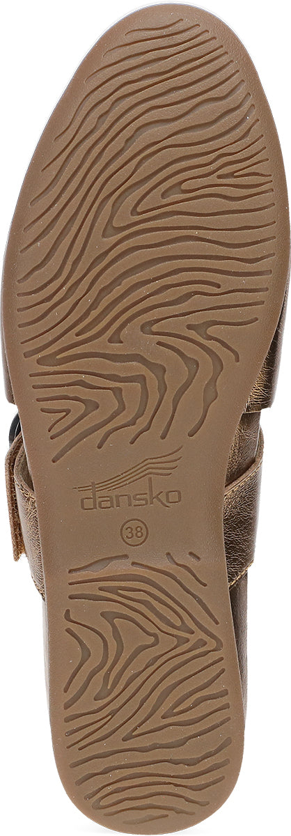 dansko leilani women's | bronze metallic