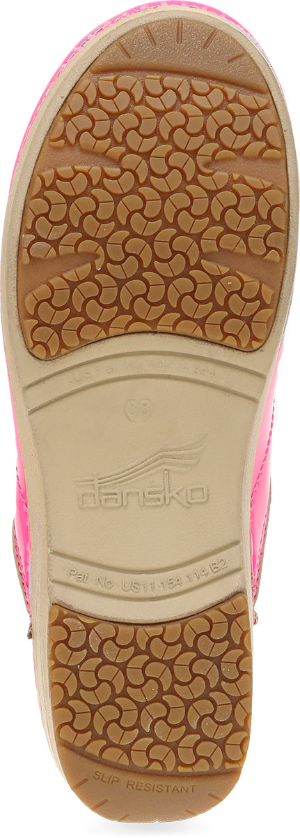 dansko xp 2.0 women's | pink neon patent