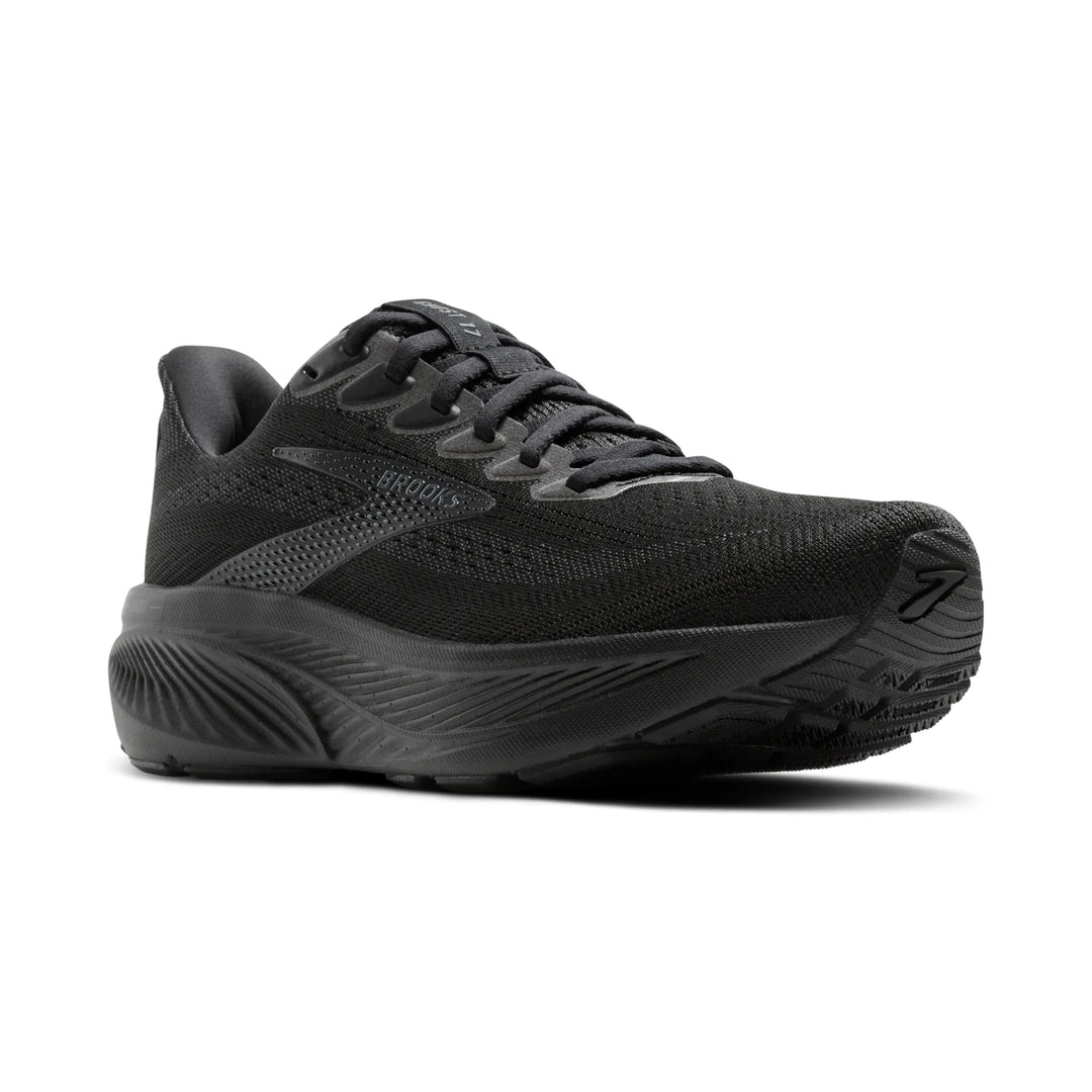 brooks ghost 17 men's | black/black/ebony