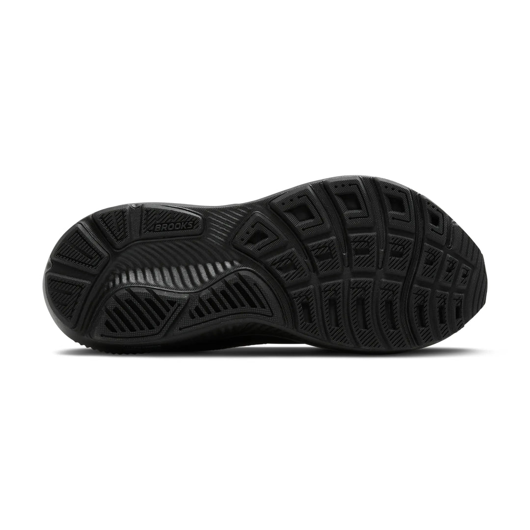 brooks ghost 17 men's | black/black/ebony
