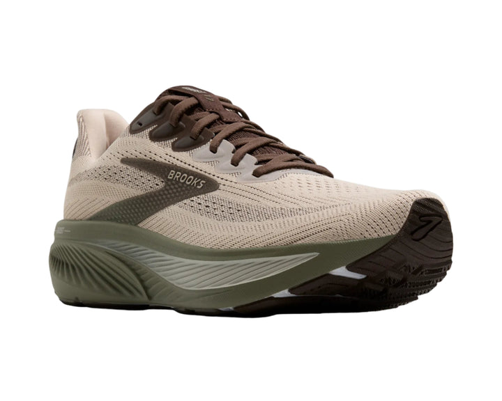 brooks ghost 17 men's | chateau gray/brown/olive