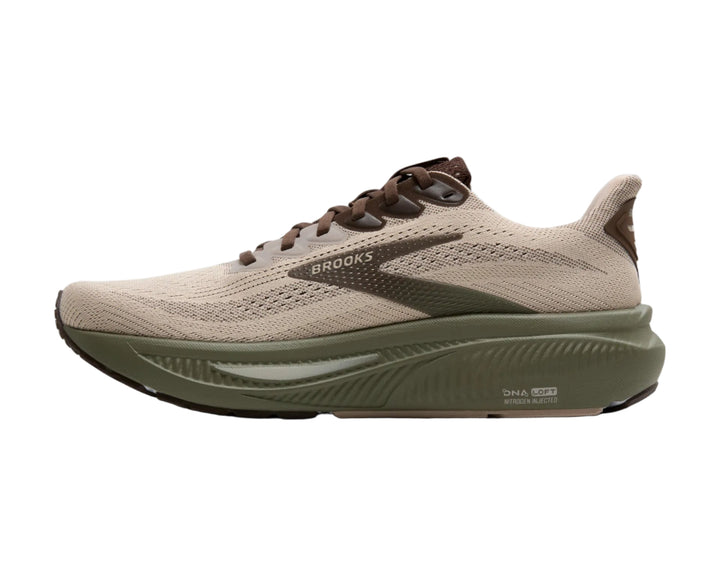 brooks ghost 17 men's | chateau gray/brown/olive