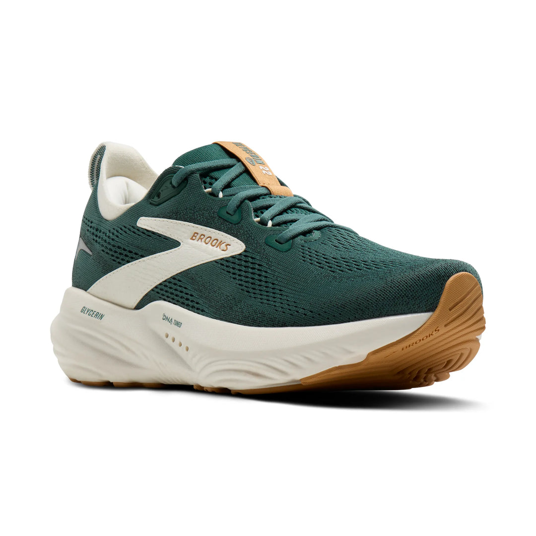 brooks glycerin 22 men's | jasper/coconut/taffy
