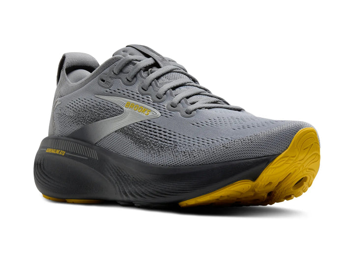 brooks adrenaline gts 25 extra wide men's | primer grey ebony jasmin