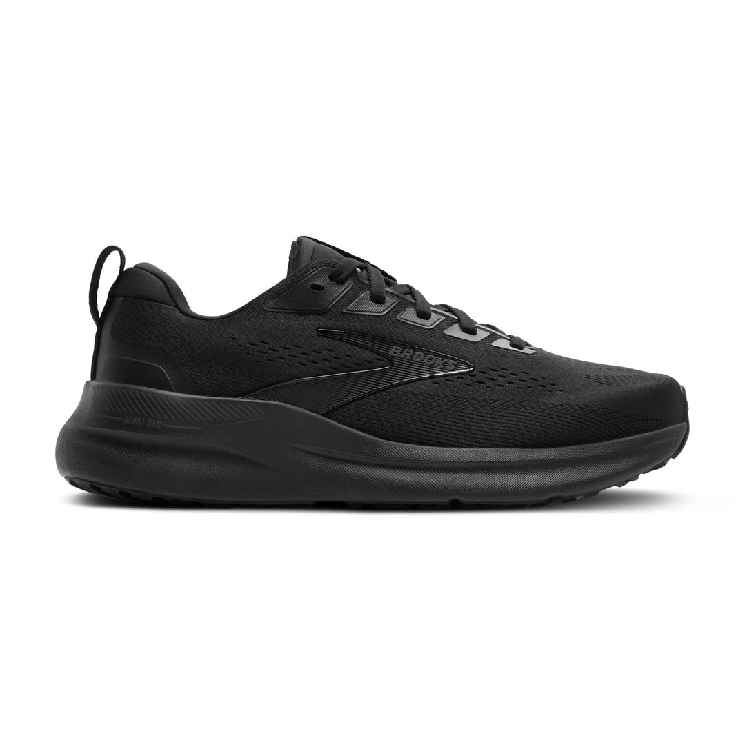 brooks beast gts 26 men's | black black grey