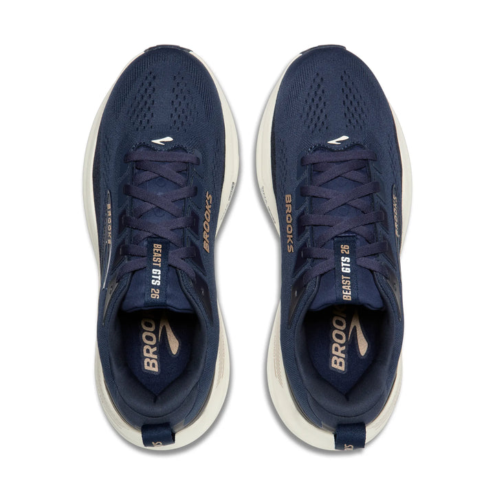 brooks beast gts 26 men's | peacoat | indigo | portabella