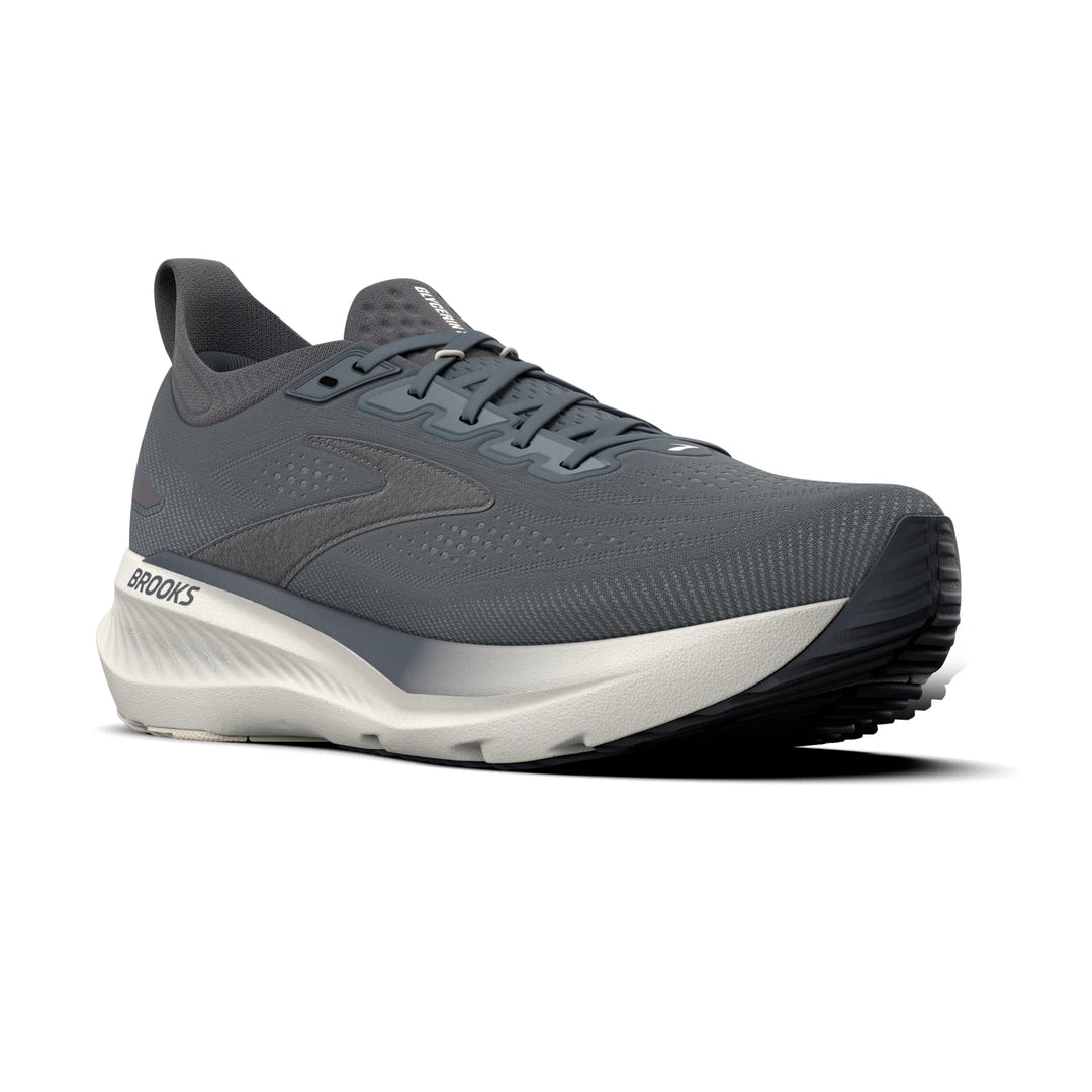 brooks glycerin 23 men's | turbulence ebony clear