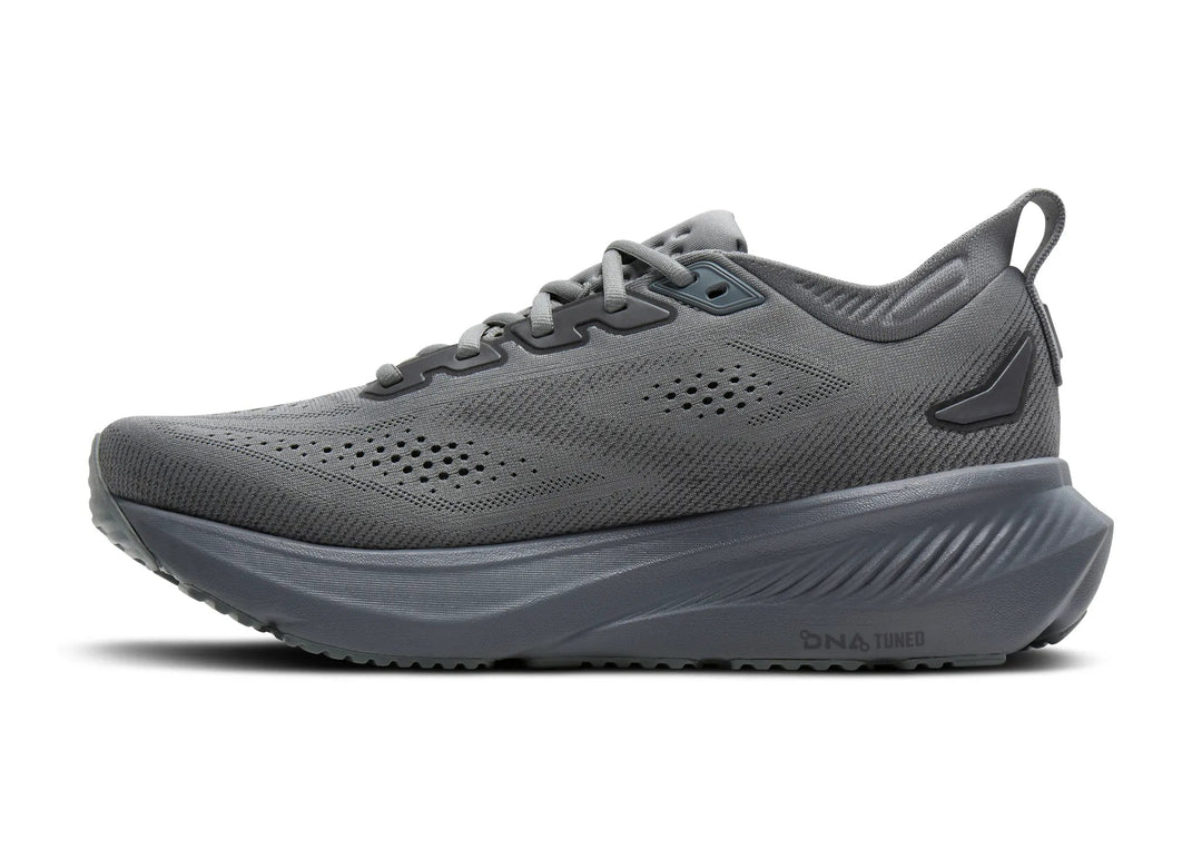 brooks glycerin 23 men's | grey blackened pearl black