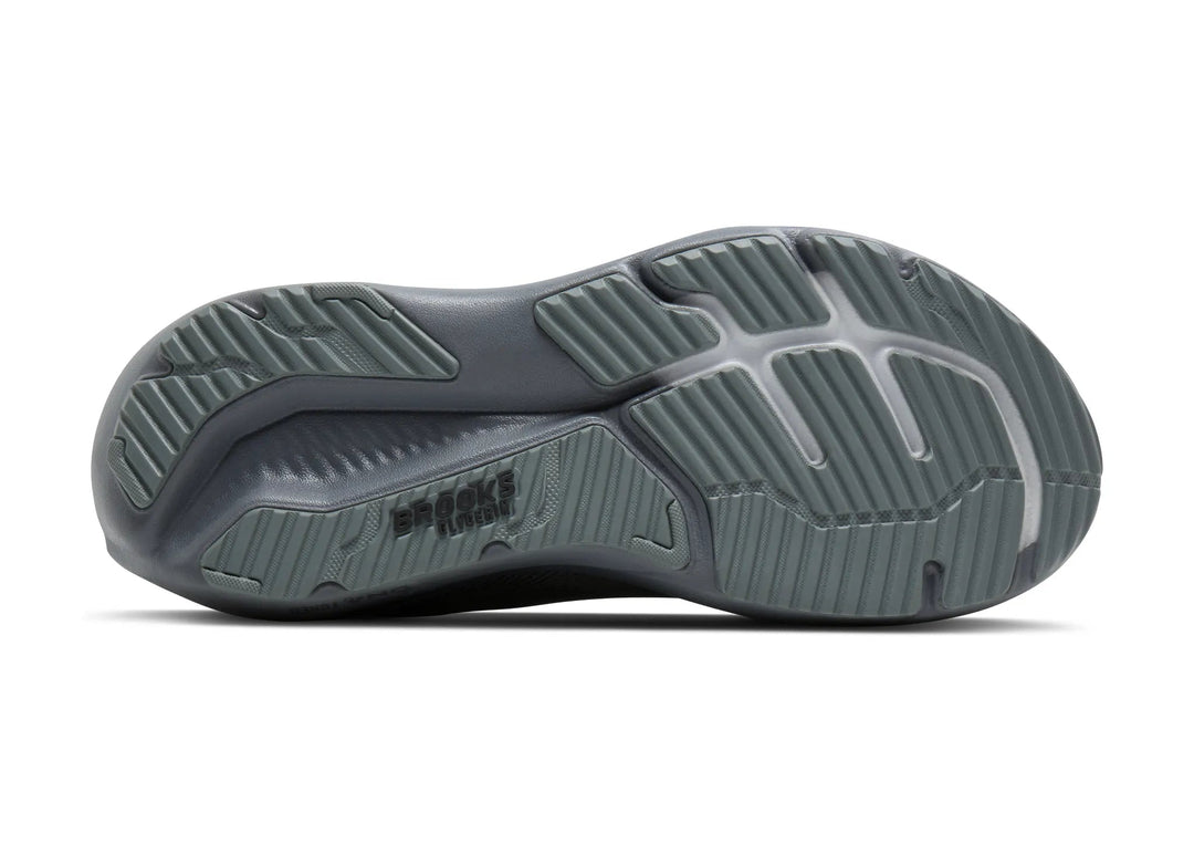 brooks glycerin 23 men's | grey blackened pearl black