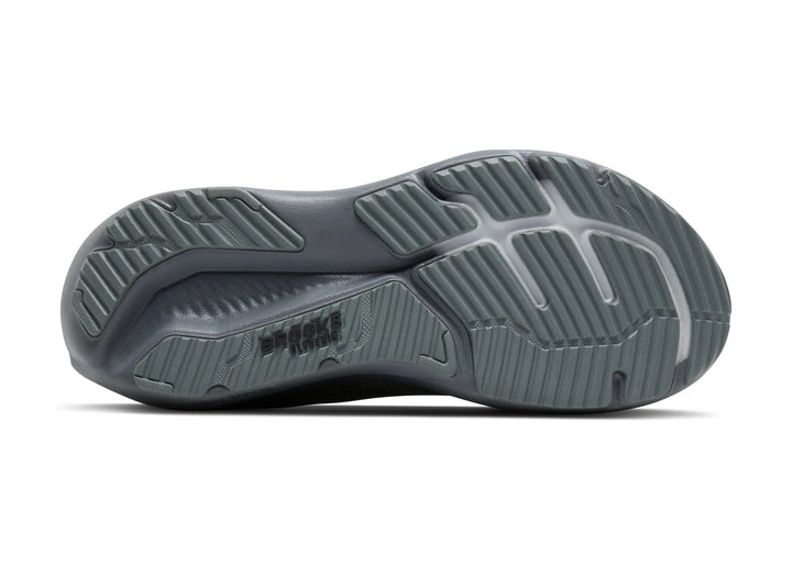 brooks glycerin 23 men's | grey blackened pearl black