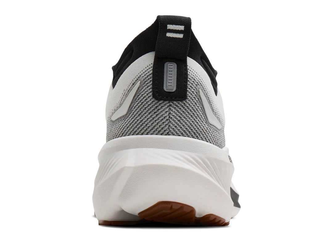 brooks glycerin 23 men's | white black gum