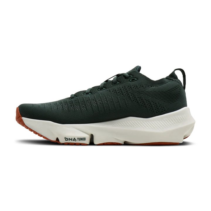 brooks glycerin flex men's | green grey brown