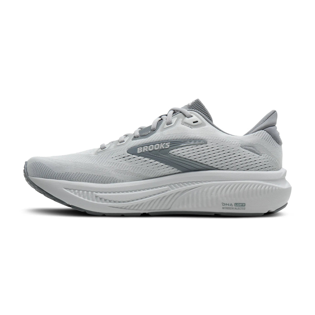 brooks ghost 18 men's | primer grey oyster mushroom