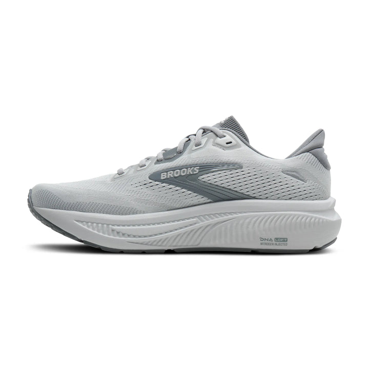 brooks ghost 18 men's | primer grey oyster mushroom
