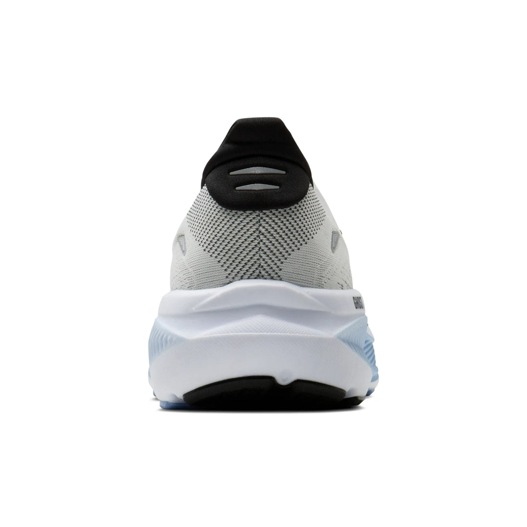 brooks ghost 18 men's | white black open air