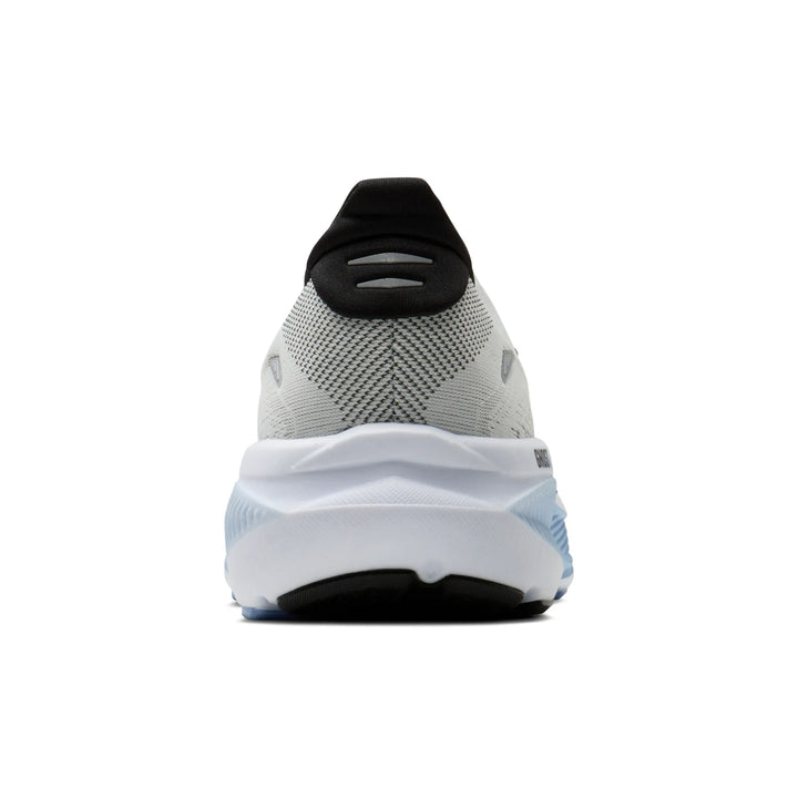 brooks ghost 18 wide men's | white black open air