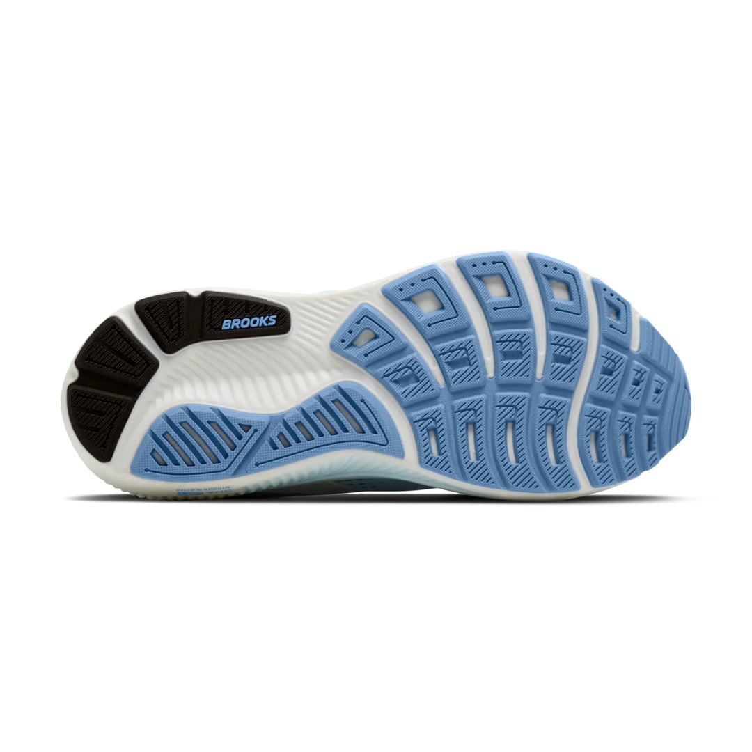 brooks ghost 18 men's | white black open air