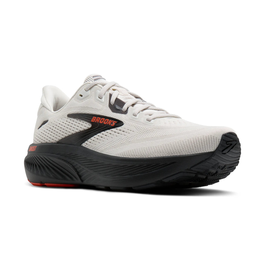 brooks ghost 18 wide men's | coconut pearl tigerlily