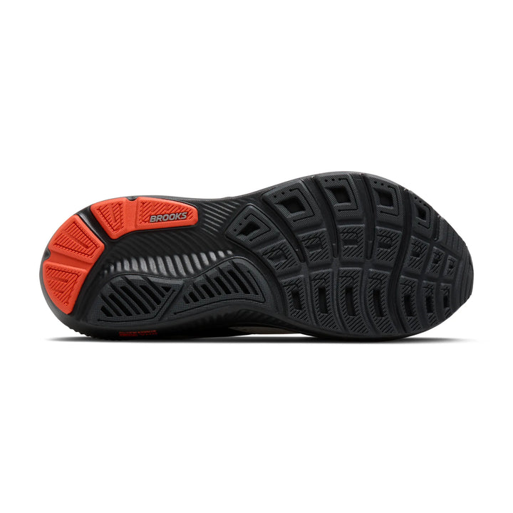 brooks ghost 18 wide men's | coconut pearl tigerlily
