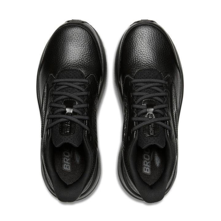 brooks ghost max slip resistant men's | black black