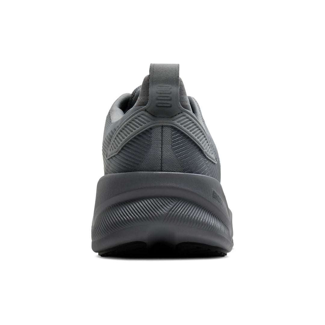 brooks ghost max 4 men's | grey grey ebony