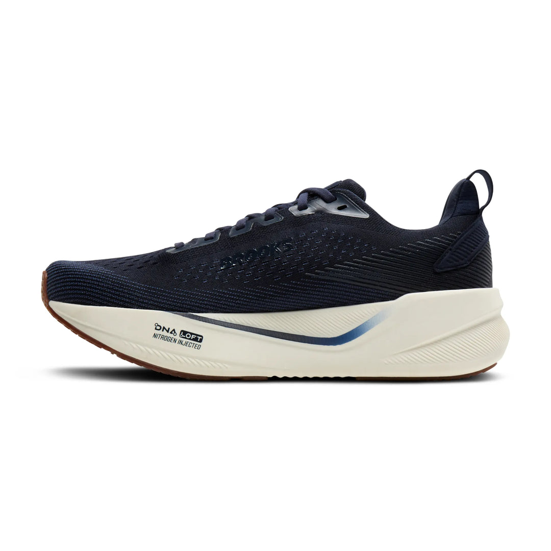 brooks ghost max 4 men's | navy navy biscuit