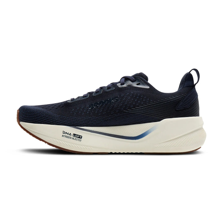 brooks ghost max 4 men's | navy navy biscuit