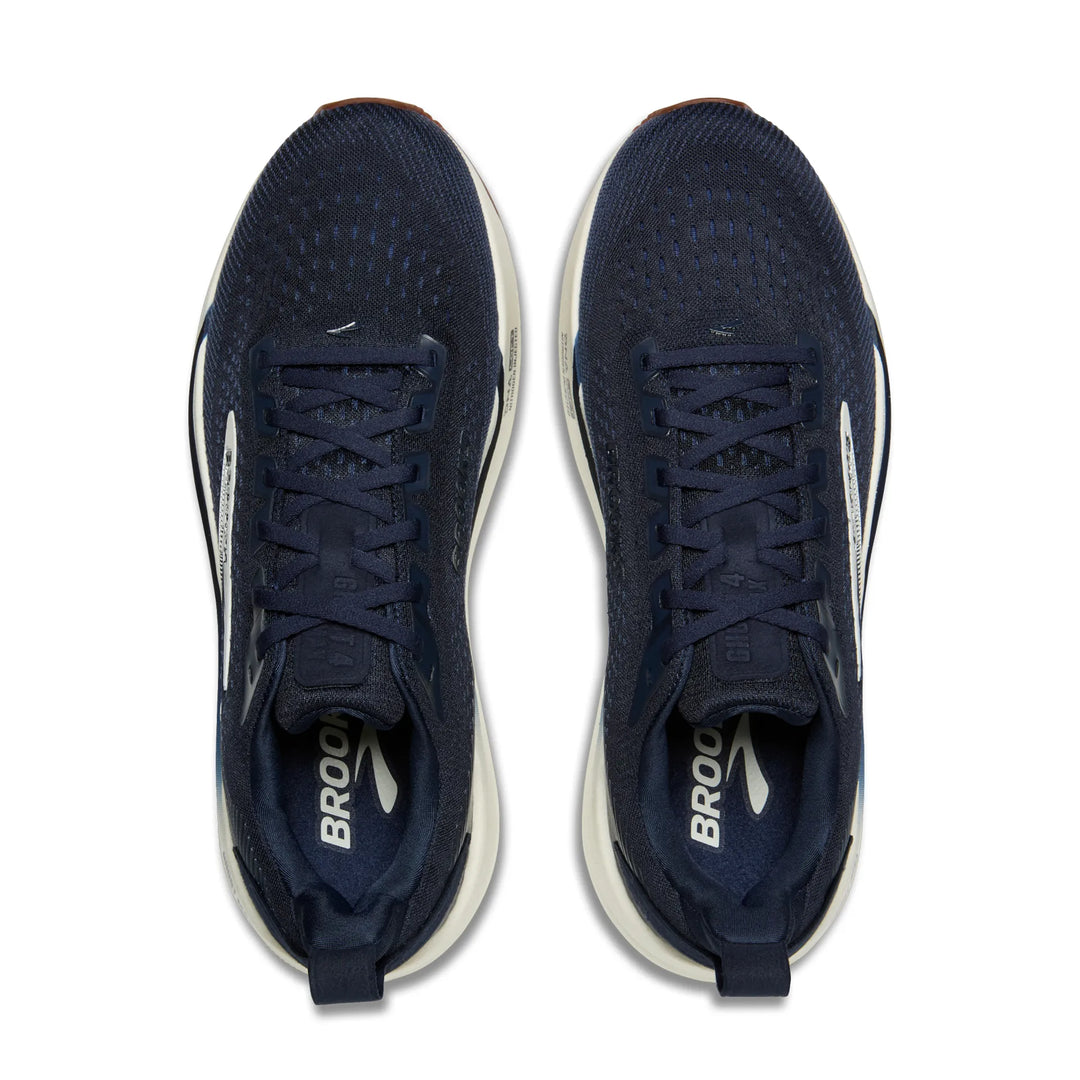 brooks ghost max 4 men's | navy navy biscuit