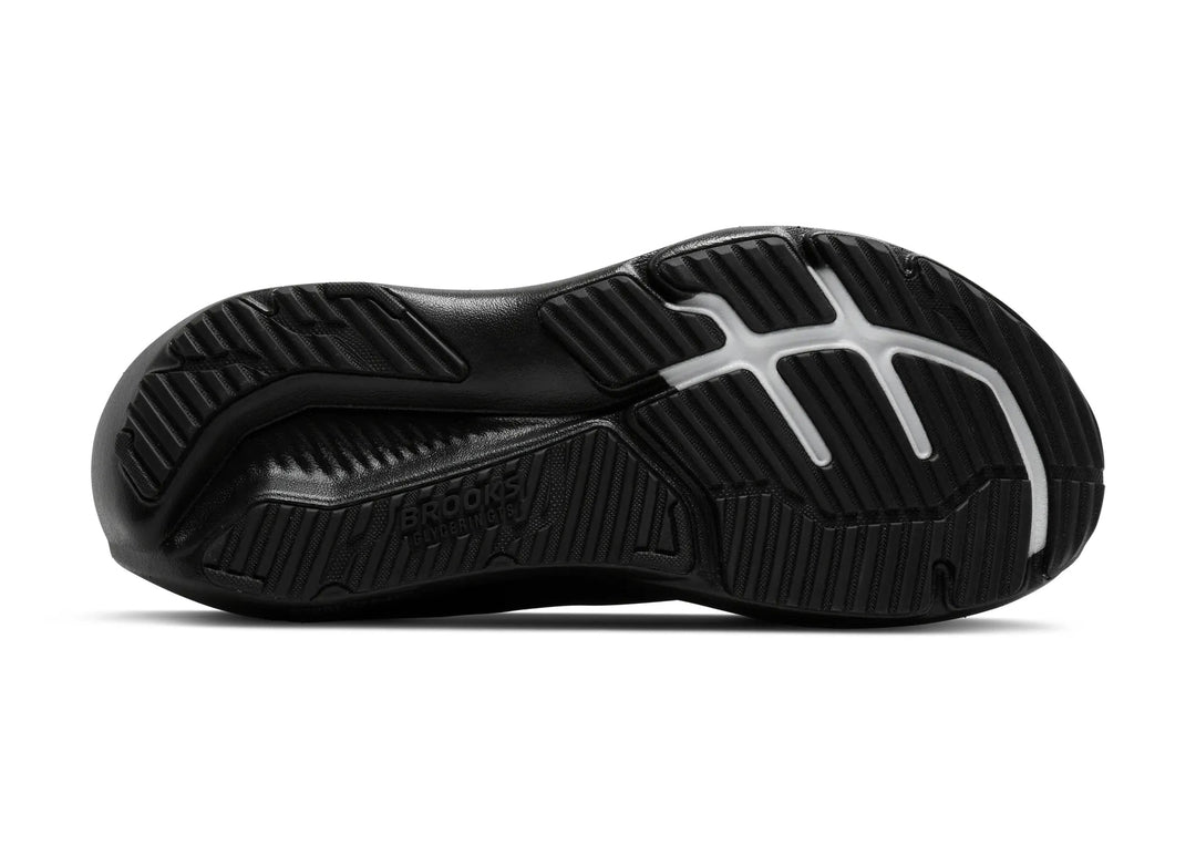 brooks glycerin gts 23 men's | black black ebony