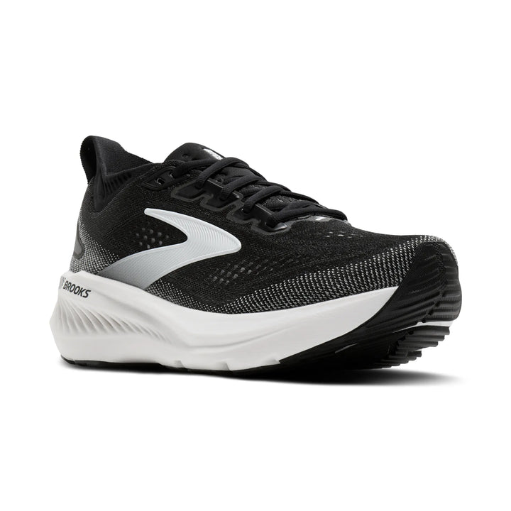 brooks glycerin gts 23 men's | black grey white