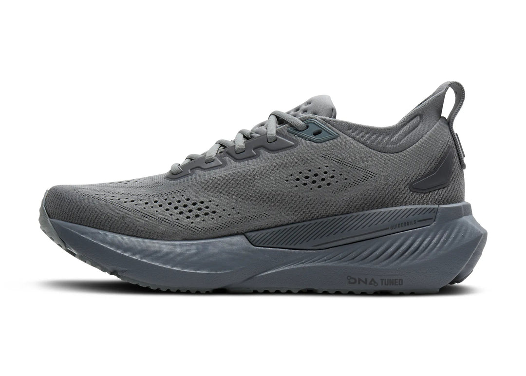 brooks glycerin gts 23 men's | grey blackened pearl black