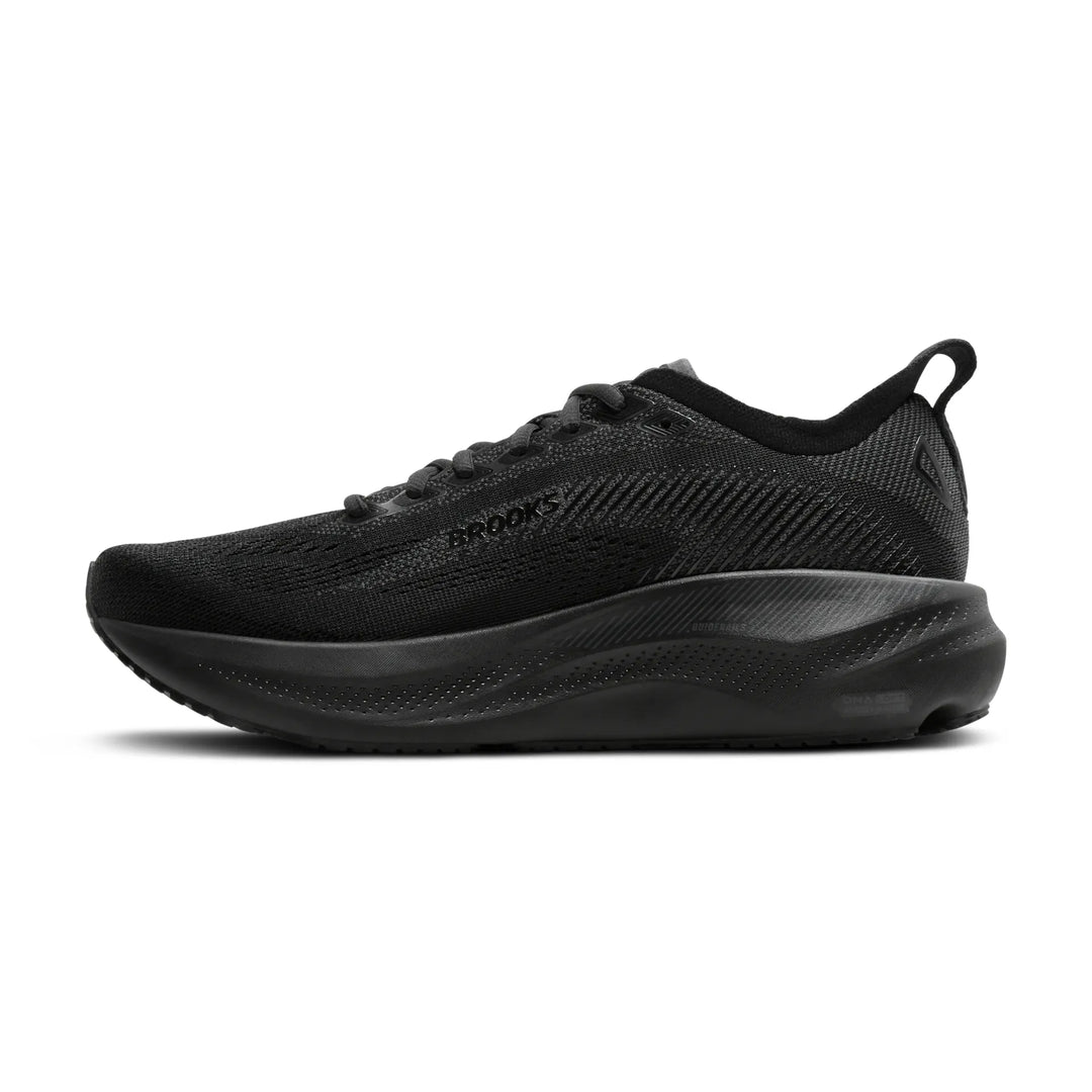 brooks adrenaline gts 26 extra wide men's | black black ebony