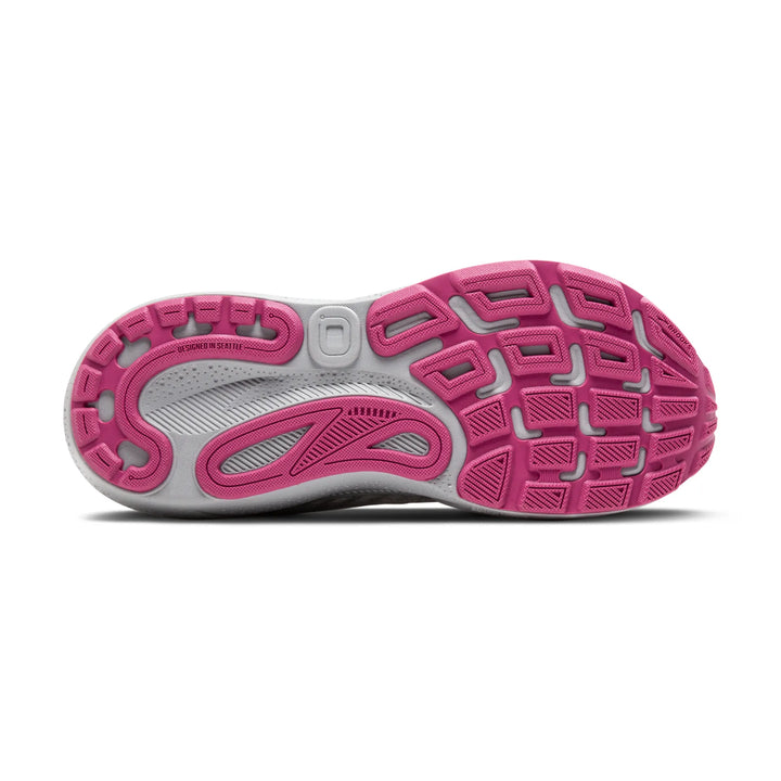 brooks adrenaline gts 24 wide women's | alloy/white/zephyr