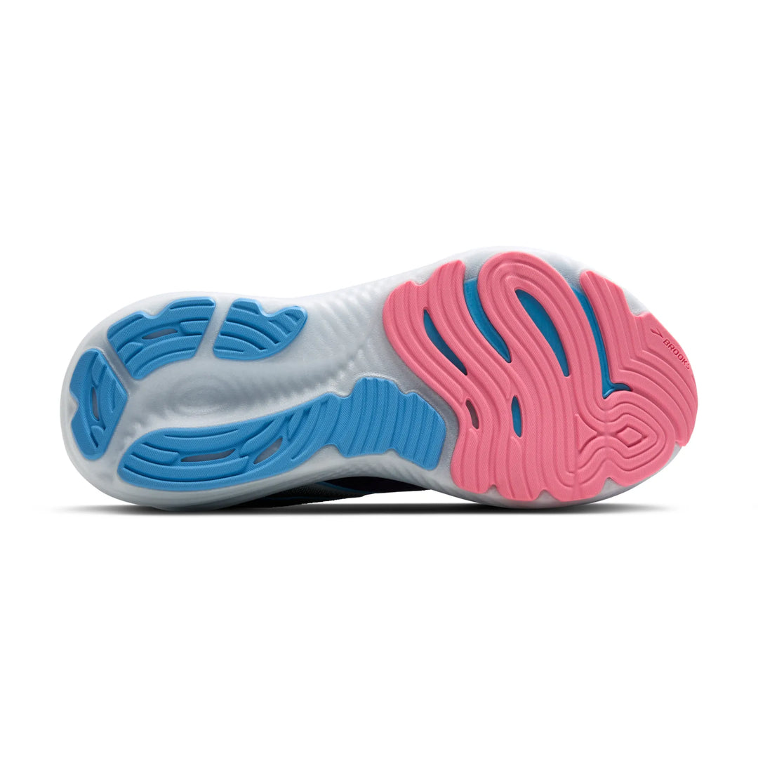 brooks glycerin 22 women's | blue ribbon/peacoat/dianthus