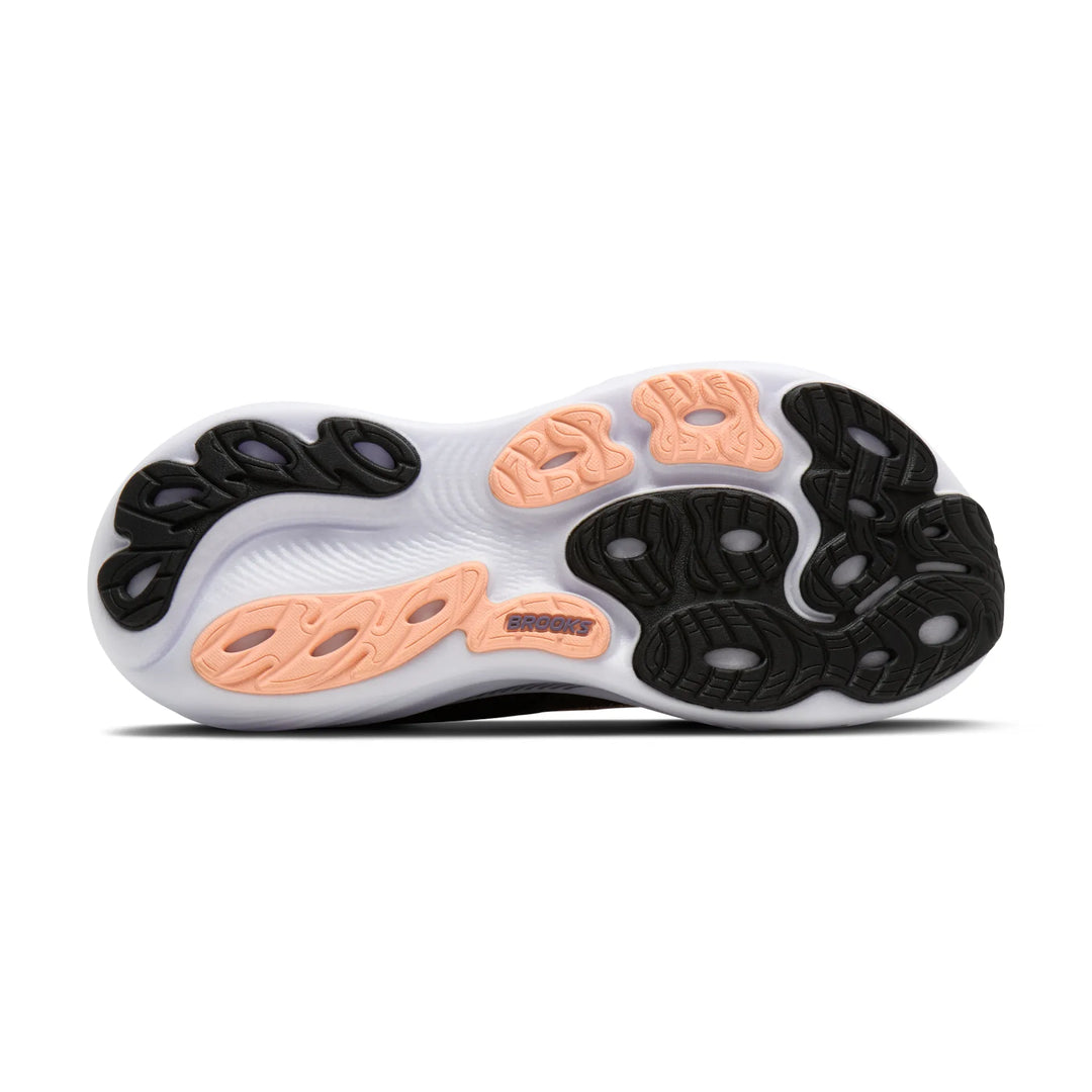 brooks adrenaline gts 25 women's | black peach mulled grape