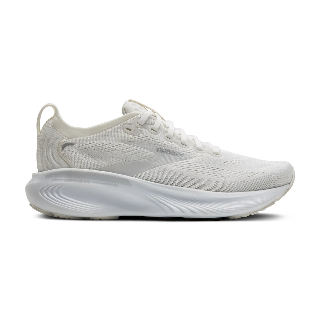 brooks adrenaline gts 25 women's | white white silver