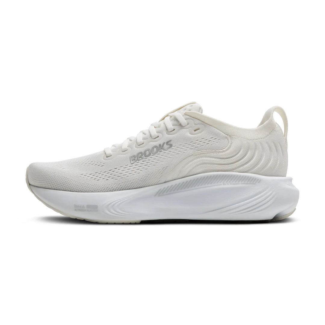 brooks adrenaline gts 25 women's | white white silver